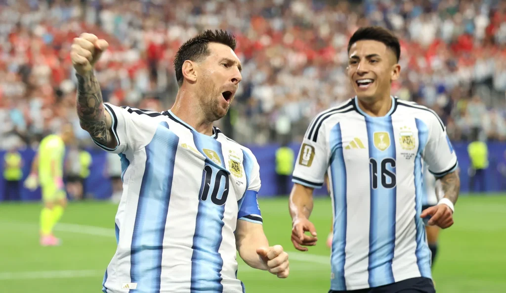 梅西2026世界杯对奥地利18球封神世界杯史上最多进球